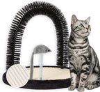 Happi N Pets arch grooming brush showing an overview of the full assembly from a high angle