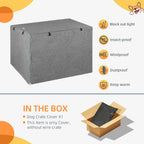 Seiyierr windproof dustproof dog kennel cover outdoor protection