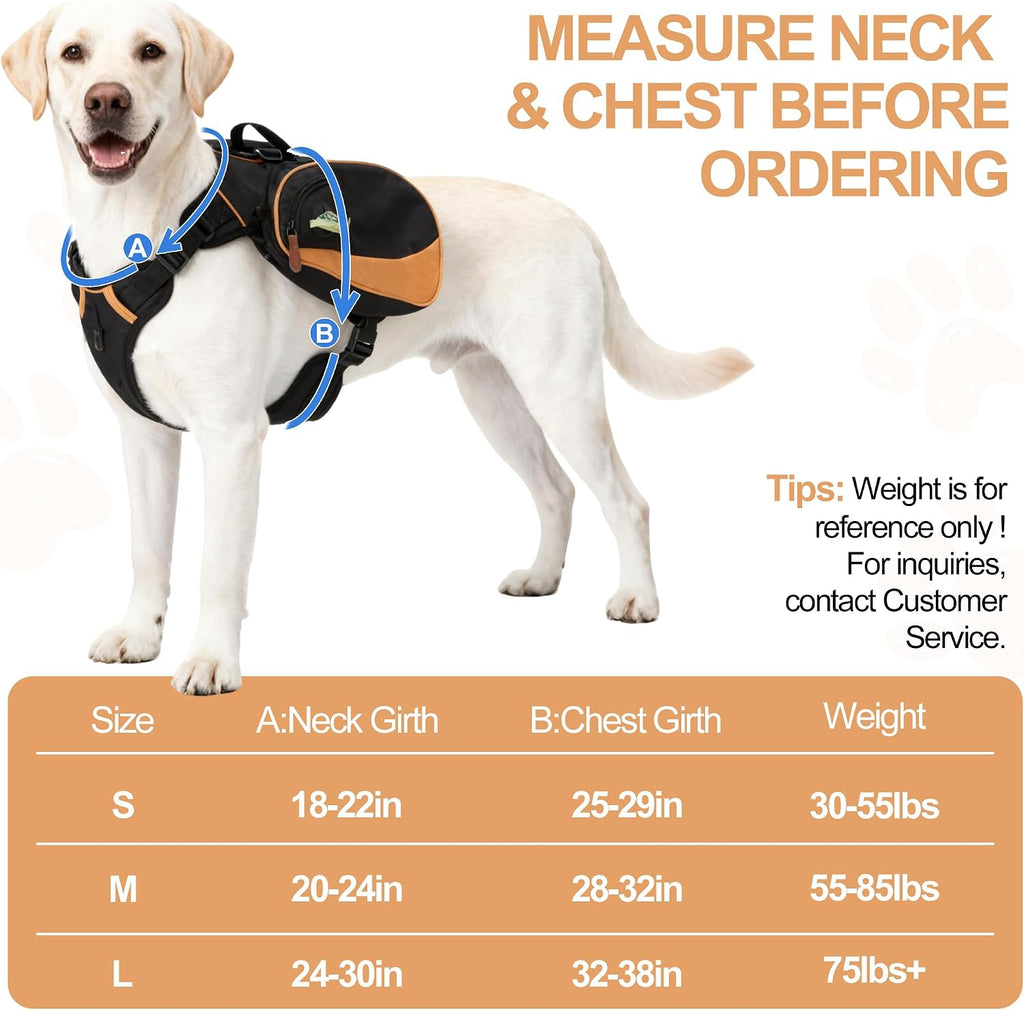 Built-in poop bag dispenser on Xuvira dog travel pack