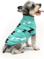 Small Dog Sweaters, Soft Knit Cold Weather Turtleneck Dog Clothes, Lightweight Warm Puppy Sweater for Chihuahua, Dachshund, Shih Tzu, Yorkie (Dark Blue, M) - Image 13