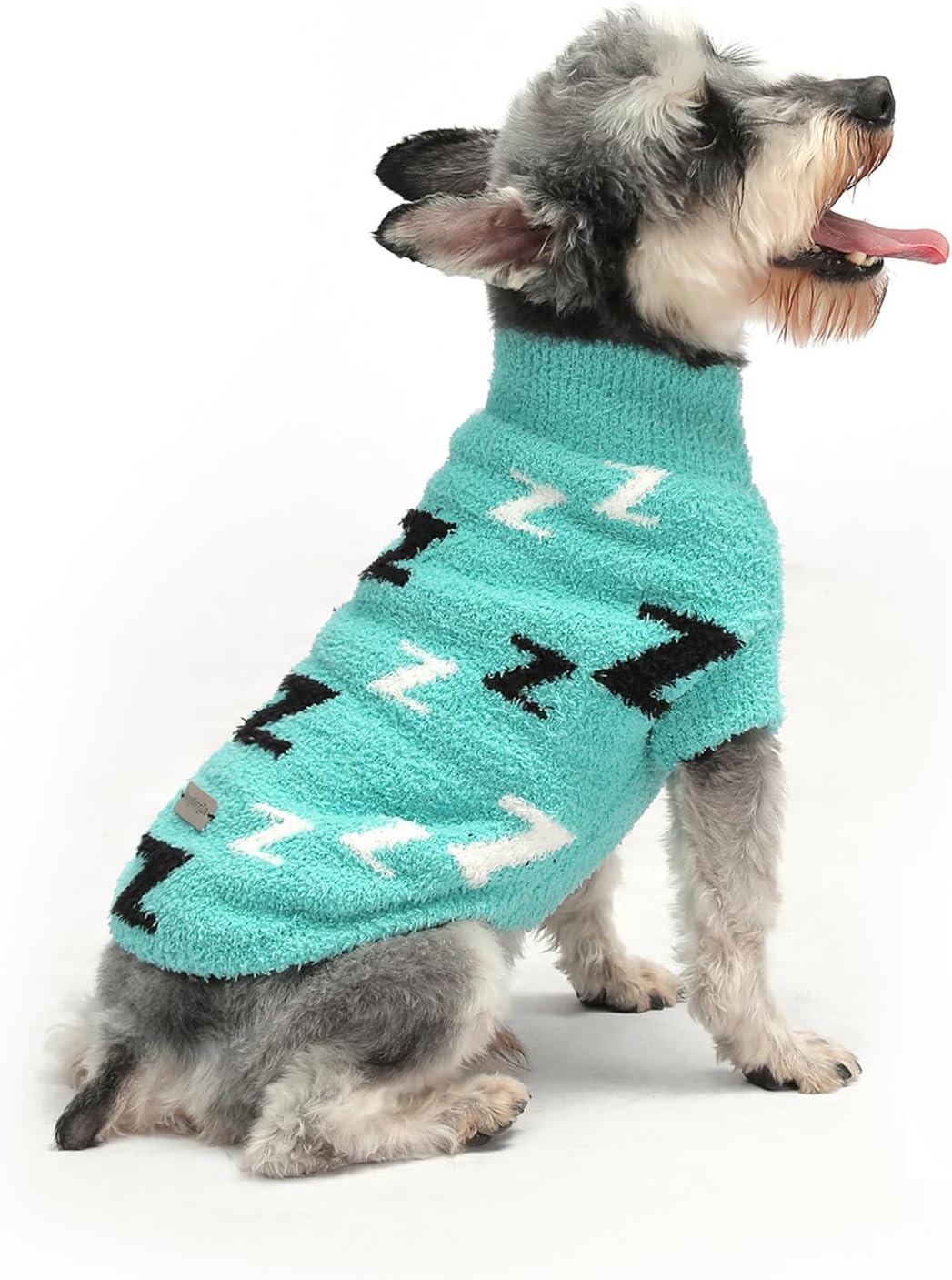 Small Dog Sweaters, Soft Knit Cold Weather Turtleneck Dog Clothes, Lightweight Warm Puppy Sweater for Chihuahua, Dachshund, Shih Tzu, Yorkie (Dark Blue, M) - Image 13