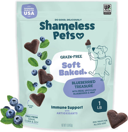 Shameless Pets Soft-Baked Dog Treats, Bananas for Bacon | Healthy Treats for Small, Medium & Large Dogs | Skin & Coat Support with Omega-3 & Omega-6 | Grain-Free, Made in USA | 6 oz - Image 10