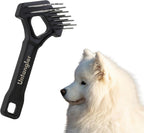 Mini-Rake V-Shaped with 1" Long Double-Row Rotating Teeth (AquaBlue) - Image 10