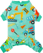 KYEESE Dog Pajamas Velvet Dog Pajamas Medium Sized Dogs Soft Dogs Clothes Pjs with Yellow Ducks Pattern Stretchy Pet Jammies Coat Comfy Pet Onesie Costume, 2X-Large - Image 15