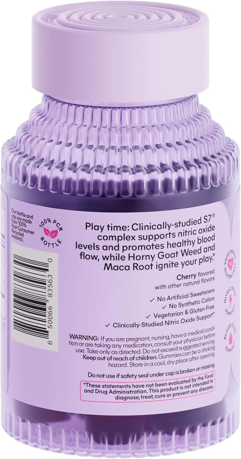 Lemme Play Daily Intimacy Gummies for Women and Men, 30-Day Supply - Image 7