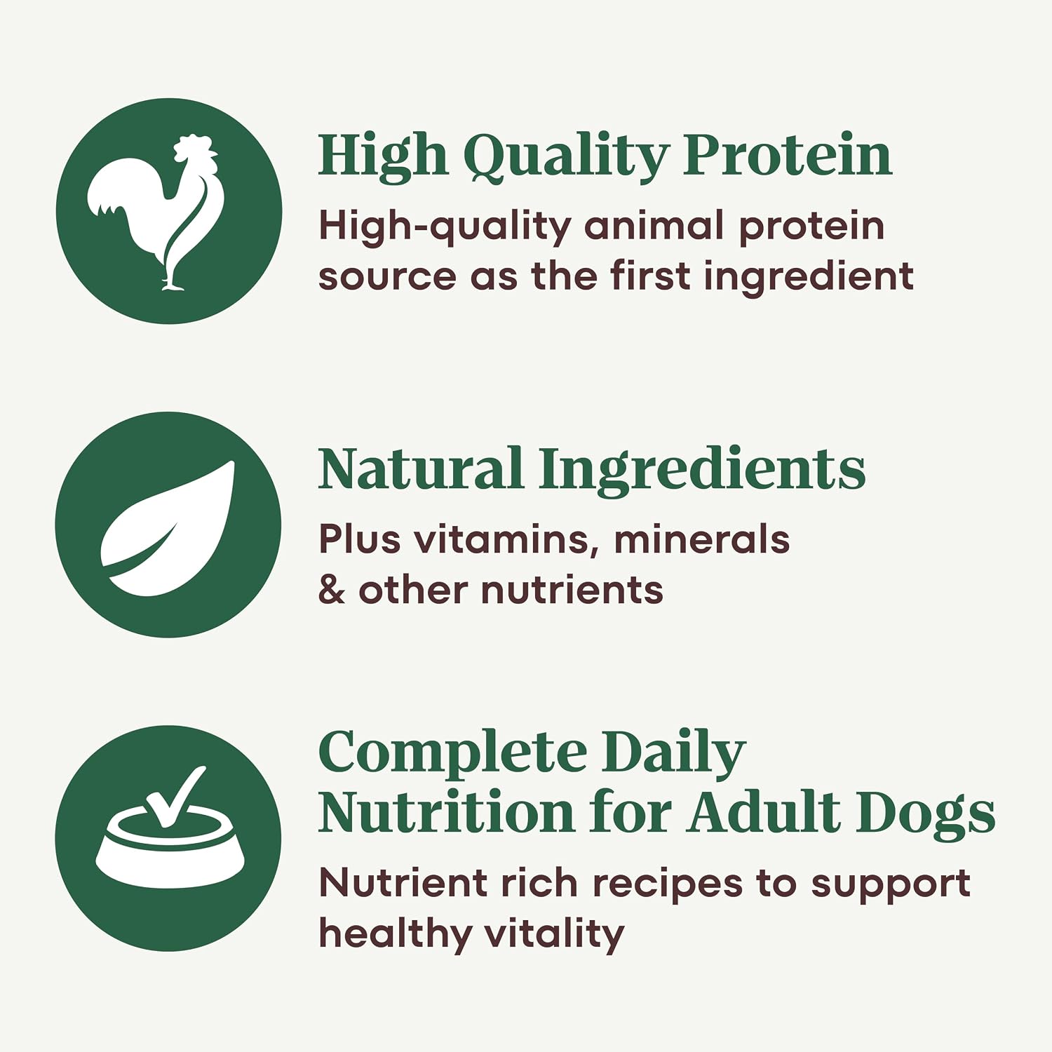 Natural adult wet dog food variety pack twelve count box side view