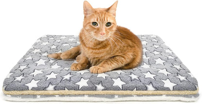 2 Pack Cat Blanket for Indoor Cats Ultra Soft and Warm Calming Cat Bed Fleece Pet Mat for Anxiety and Stress Washable Kitten Blanket - Image 13