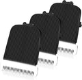 Perfitech 3 pack replacement blades for Manscaped Lawn Mower front view