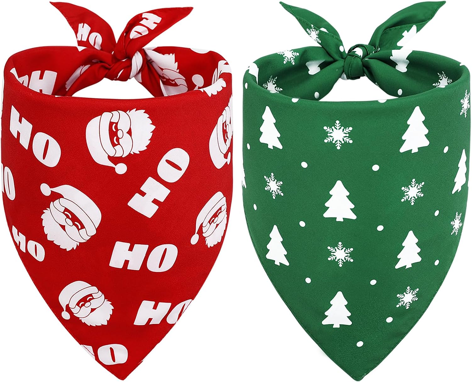 Vivifying 4th of July Dog Bandana, 2 Pack Triangle Pet Scarves with Double-Sided Independence Day Designs, Polyester Memorial Day Pet Bibs for Small, Medium & Large Dogs (Large, American Flag & Star) - Image 13