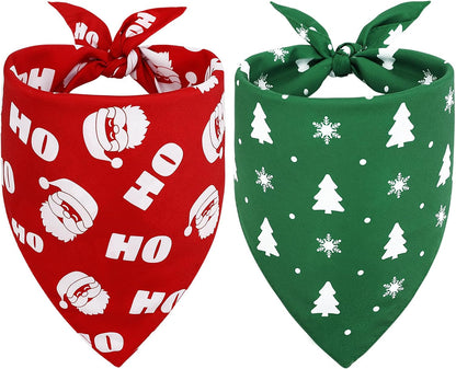 Vivifying 4th of July Dog Bandana, 2 Pack Triangle Pet Scarves with Double-Sided Independence Day Designs, Polyester Memorial Day Pet Bibs for Small, Medium & Large Dogs (Large, American Flag & Star) - Image 13