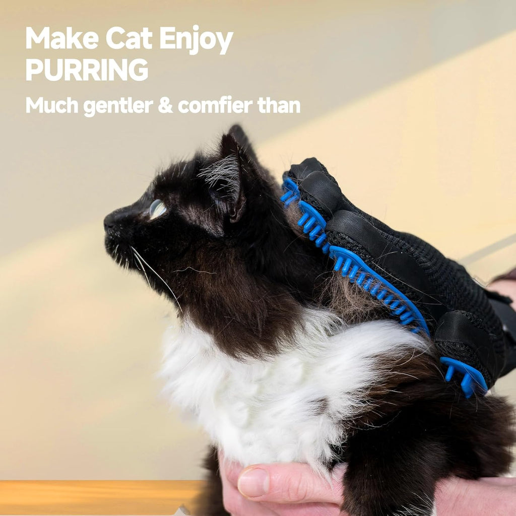 NVNAN grooming glove used for pet bathing and scrubbing