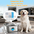 Oupuses pre-filter sponges for pet water fountain