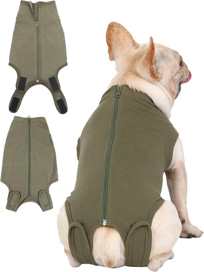 Dog Surgery Recovery Suit - After Spay, Abdominal Wounds Post Surgical Recovery, Anti Licking Breathable Dog Onesies for Small, Medium & Large Pet, Alternative Bandages Cone E-Collar - Image 14