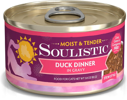 Soulistic Moist and Tender, Salmon Dinner in Gravy, 5.5oz Can, Pack of 8 - Image 15