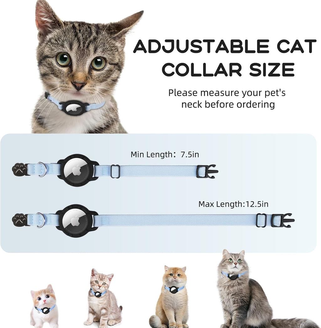 Sucegi kitten collar with integrated tracking slot