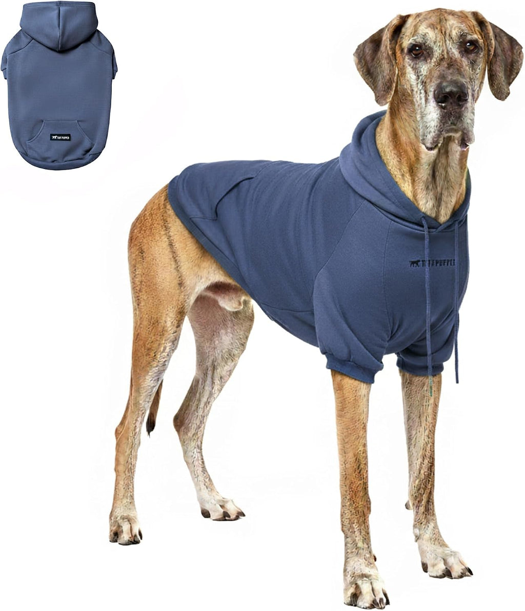 Tuff Pupper Dog Hoodie | Premium Quality Insulated Fabric | Ultra Soft Interior for Superior Comfort | Elastic Cuffs & Drawstring for Warmth | Stretch Fit Suitable for All Breeds (Teal, M) - Image 14