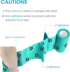 Close up of breathable non-woven texture of WePet pet tape