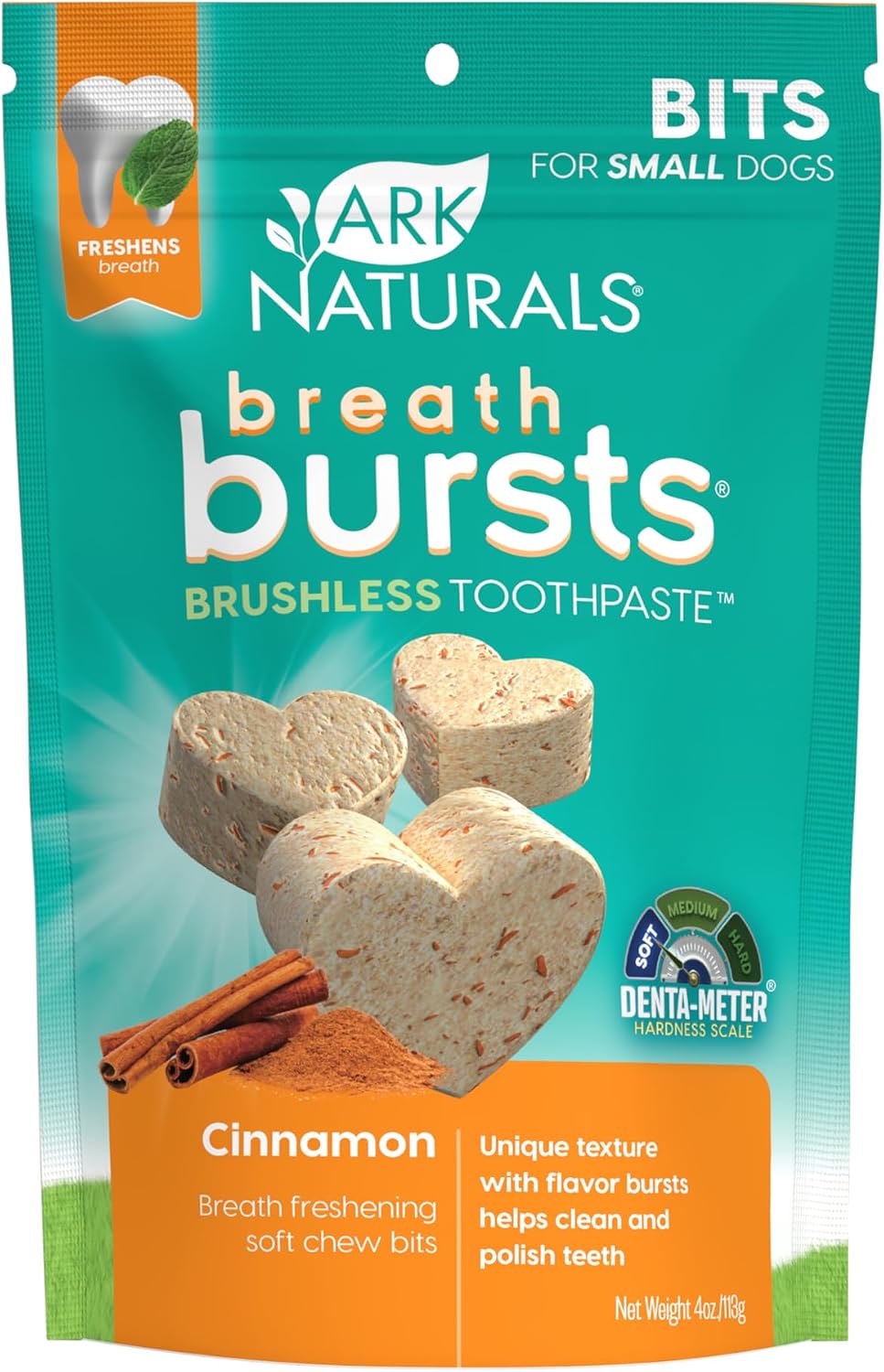 ARK Naturals Breath Bursts Brushless Toothpaste, Dog Dental Sticks for Large Breeds, Unique Texture Helps Clean Teeth & Freshen Breath, Peppermint, 6 oz, 1 Pack - Image 9