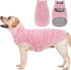 Comfortable windproof puppy jacket designed for winter walks.
