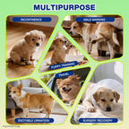 Dono Dog Diapers Male, Disposable Male Dog Wraps 60ct, Super Absorbent Doggie Diapers with Wetness Indicator, Leak-Proof Belly Band, Puppy Pampers for Excitable Urination, Incontinence, Small - Image 9
