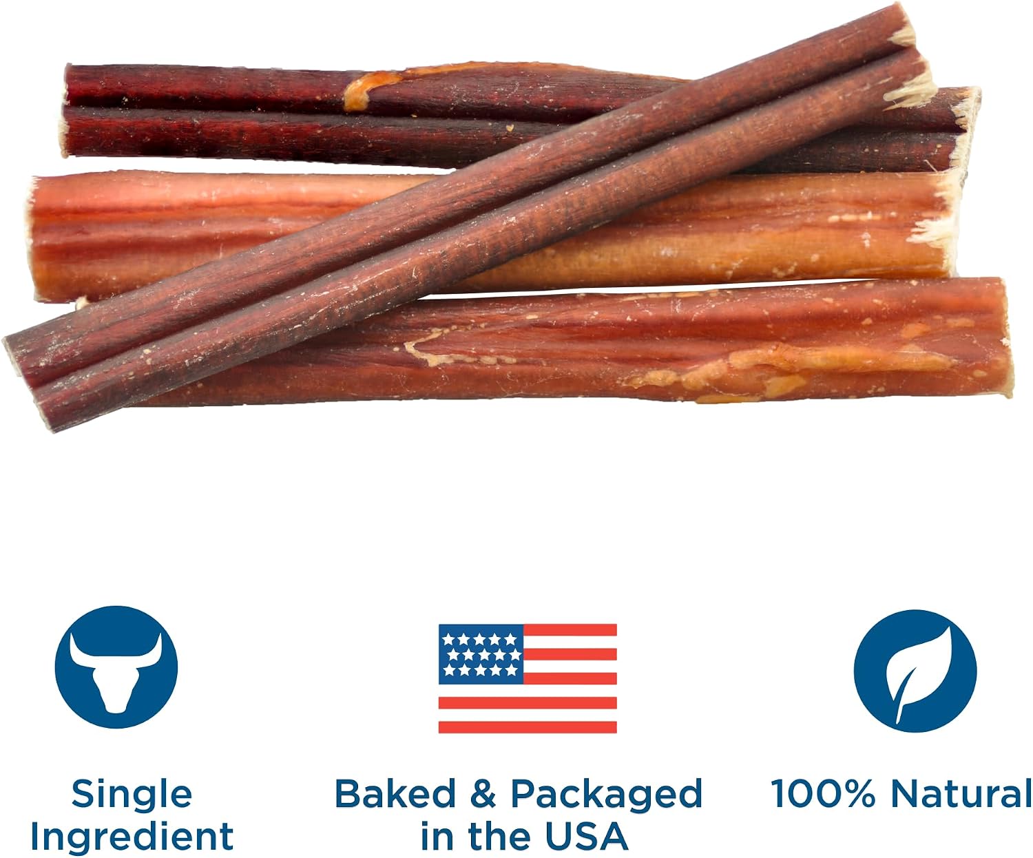 Best Bully Sticks premium grass fed beef treats close up texture highlighting dental health benefits.