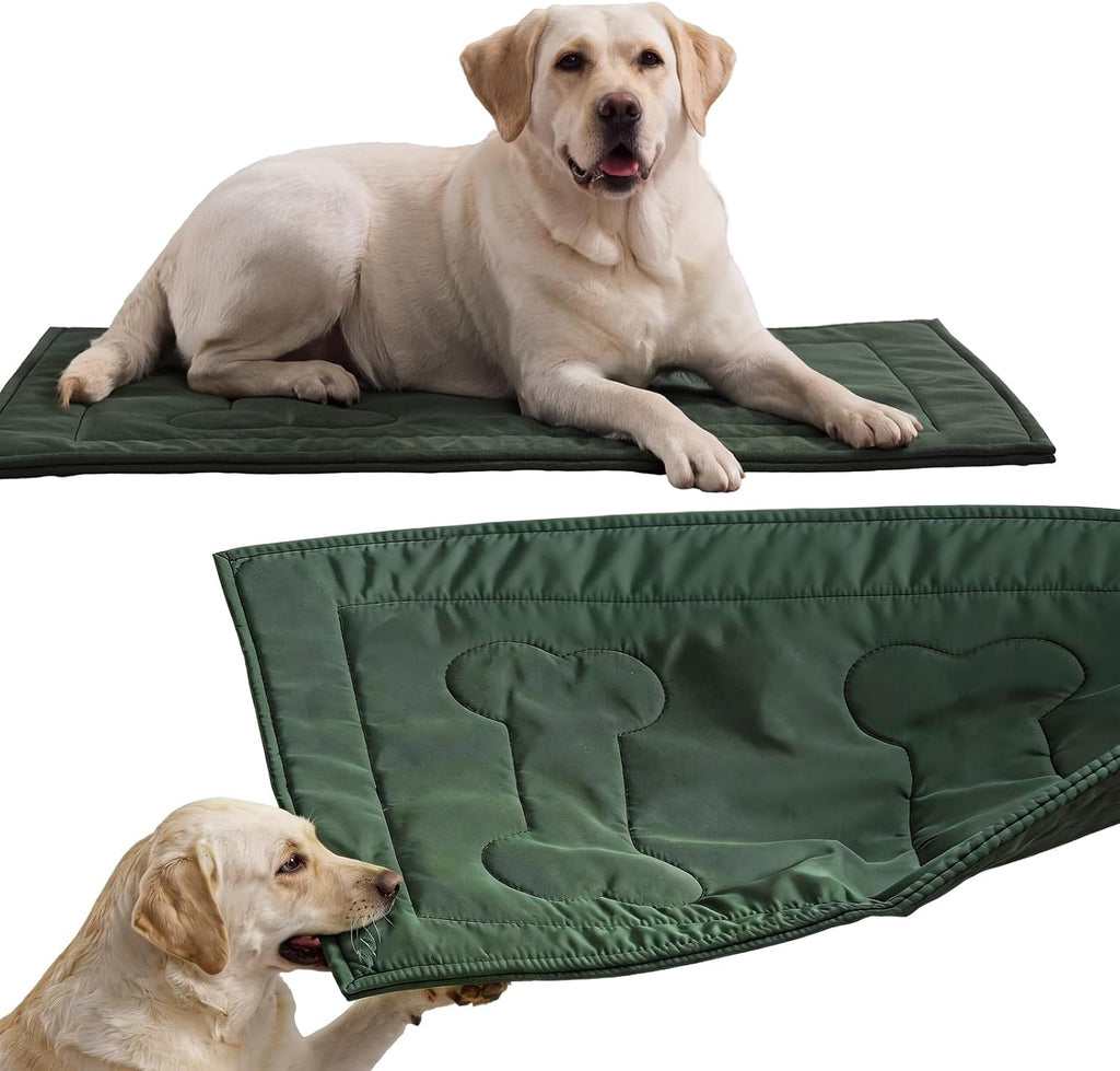 Royalay chew proof dog crate pad front view