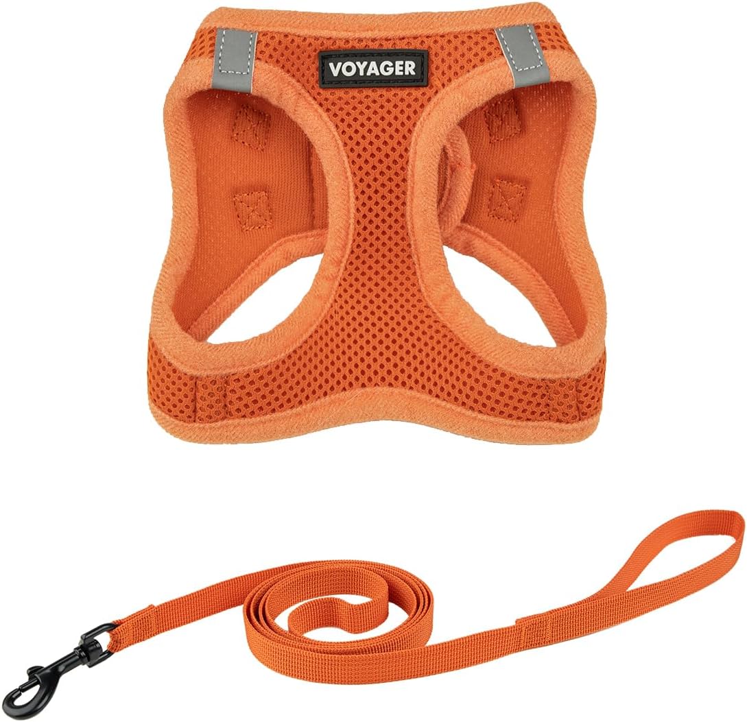 Voyager Step-in Pet Harness - All Weather Mesh, Adjustable Step in Harness for Cats and Dogs by Best Pet Supplies - 307 Set Moss Green, M - Image 11