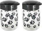 Lixit pet supply food storage jar top view