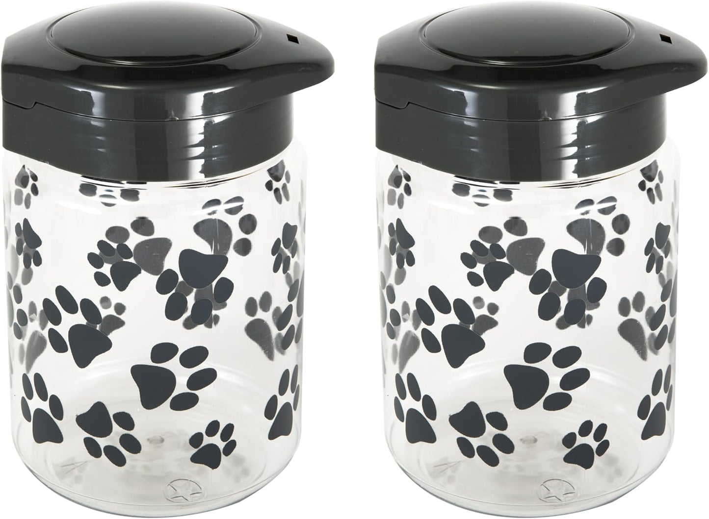 Lixit pet supply food storage jar top view
