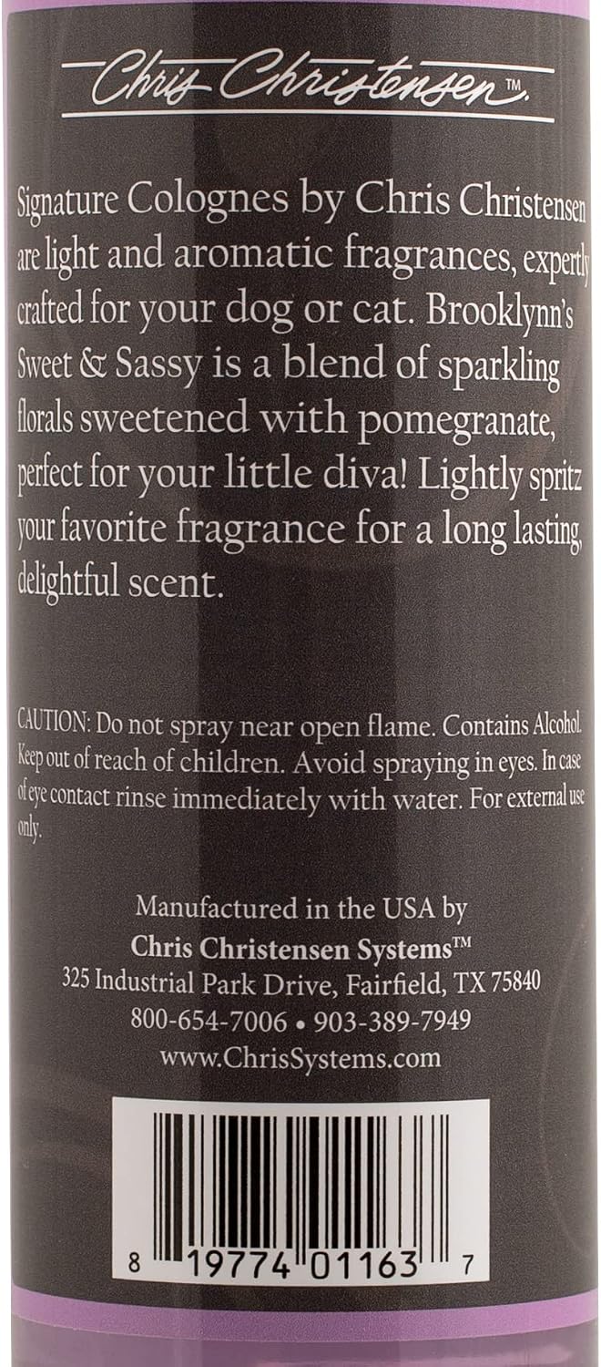 Chris Christensen long lasting designer inspired fragrance spray for cats
