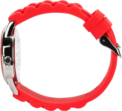 Disney Pixar Cars Kids' Time-Teaching Watch - Lightning McQueen Design with Red Silicone Strap, Easy-to-Read Dial, and Adjustable Fit for Wrists 5.5" to 8" - Image 9