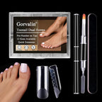 Gorvalin poly gel toe nail form kit front view