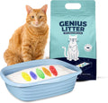Genius Litter health monitoring cat litter 6 pound bag front view