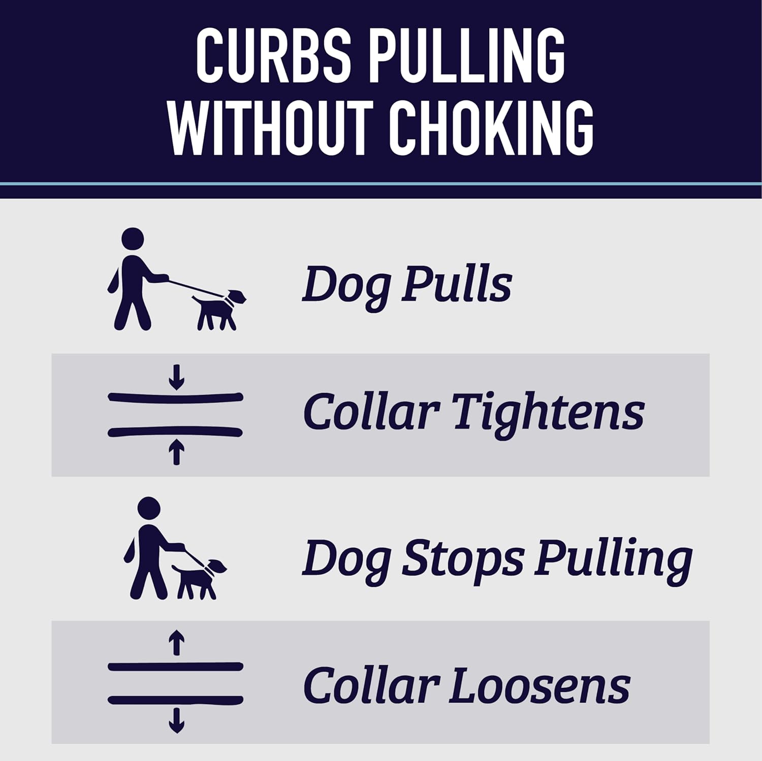 Leash Boss patterned training collar with dual channels of reflective stitching details