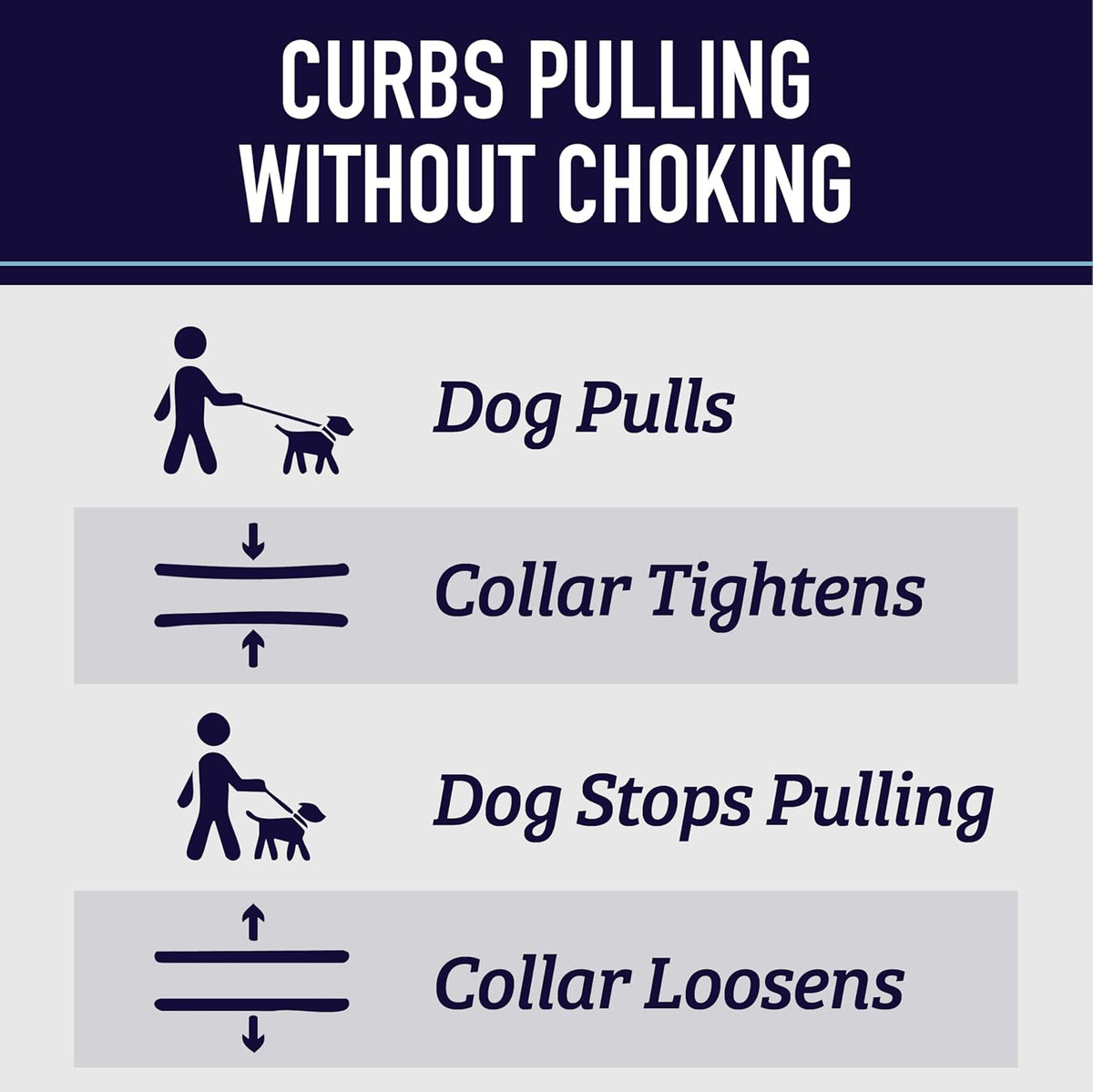 Leash Boss patterned training collar with dual channels of reflective stitching details