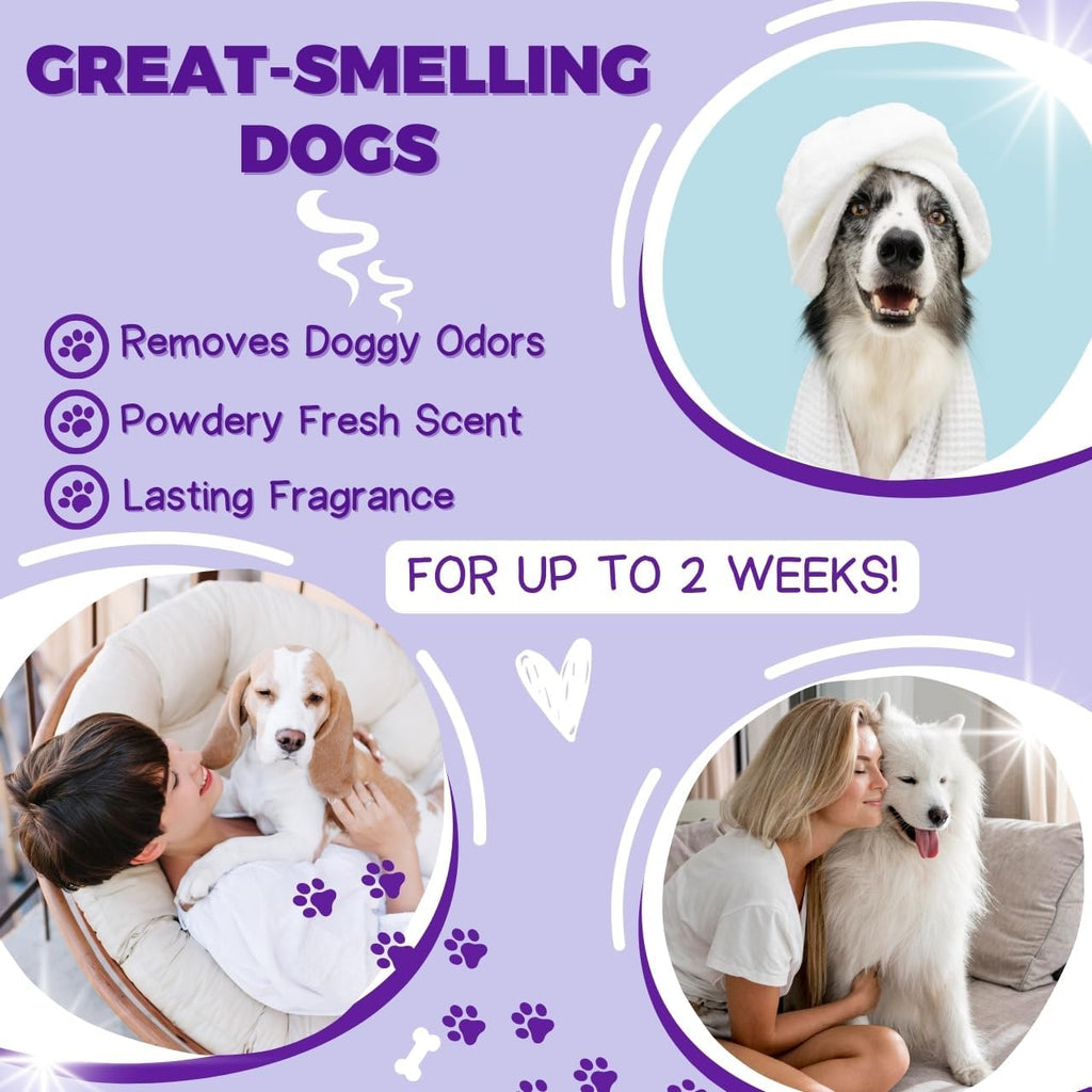 Bright White Grooming Natural Dog Shampoo and Conditioner with Aloe Vera, pH balanced Shampoo for Dogs, Tear-Free, Moisturizing Dog Shampoo for Sensitive Skin - 26.4 Oz - Image 5