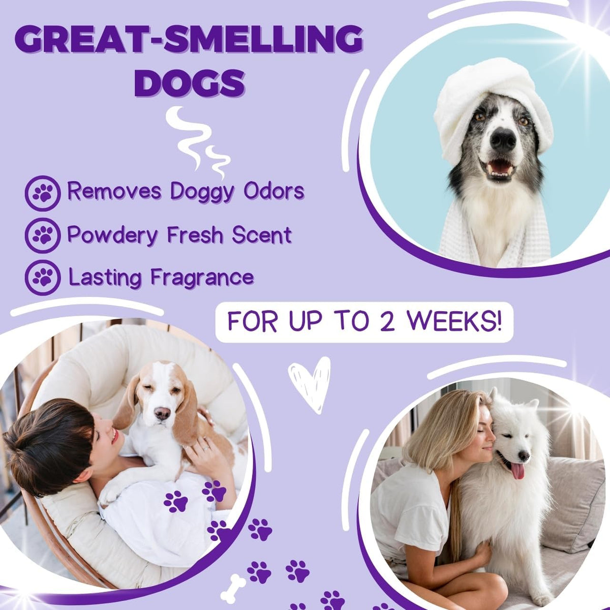 Bright White Grooming Natural Dog Shampoo and Conditioner with Aloe Vera, pH balanced Shampoo for Dogs, Tear-Free, Moisturizing Dog Shampoo for Sensitive Skin - 26.4 Oz - Image 5