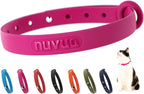 Silicone Cat Collar - Soft, Comfortable, and Lightweight Breakaway Collar with Name Tag Ring for Outdoor Cats and Sensitive Skin Pets by Nuvuq (6 " to 10 1/4", Black) - Image 10