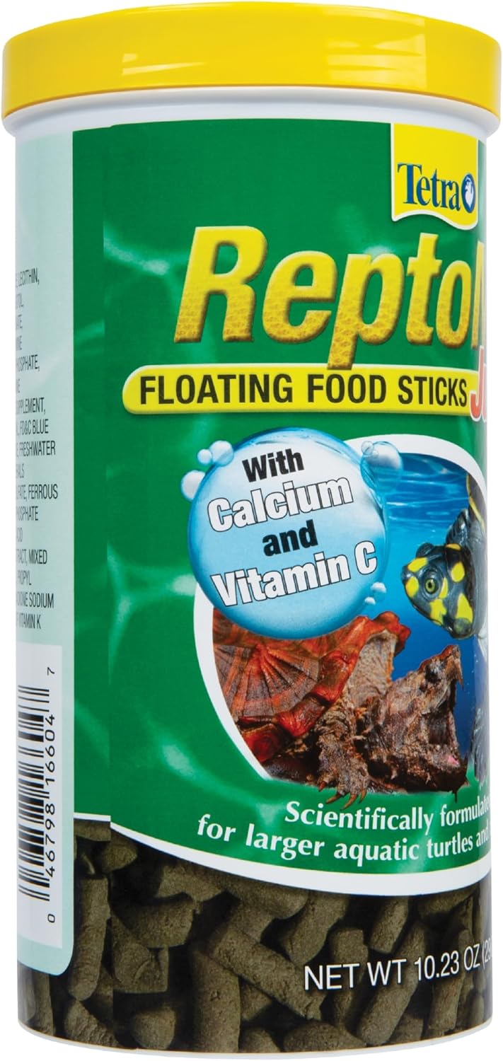Tetra ReptoMin packaging showing target aquatic pets