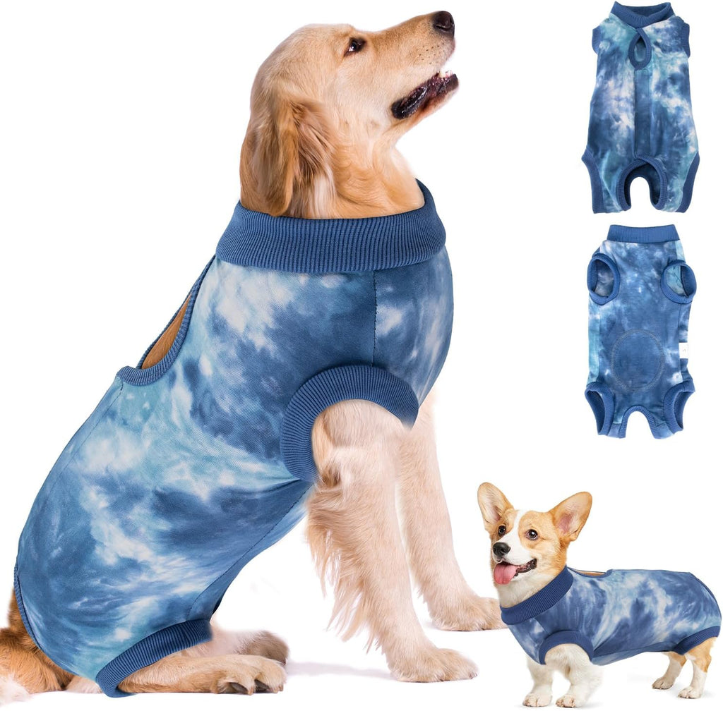 SlowTon Dog Recovery Suit - Surgery Recovery Suit for Female Male Dogs, Dog Onesie After Spay Abdominal Wounds, E-Collar Cone Alternative Prevent Licking Pet Surgical Suit(Pink,XXL) - Image 10