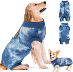SlowTon Dog Recovery Suit - Surgery Recovery Suit for Female Male Dogs, Dog Onesie After Spay Abdominal Wounds, E-Collar Cone Alternative Prevent Licking Pet Surgical Suit(Pink,XXL) - Image 10