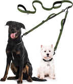 Double Dog Leash - Adjustable Length Long Leash for Dog Training - Dual Reflective Dog Leash with Non-Tangle Design - Heavy Duty Nylon and Metal Buckles - Ideal - Image 11