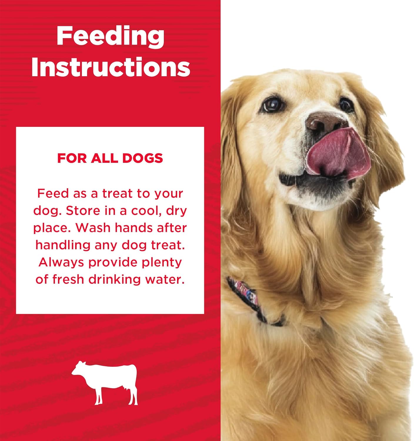 Wheat and soy free beef ring chews for sensitive stomachs
