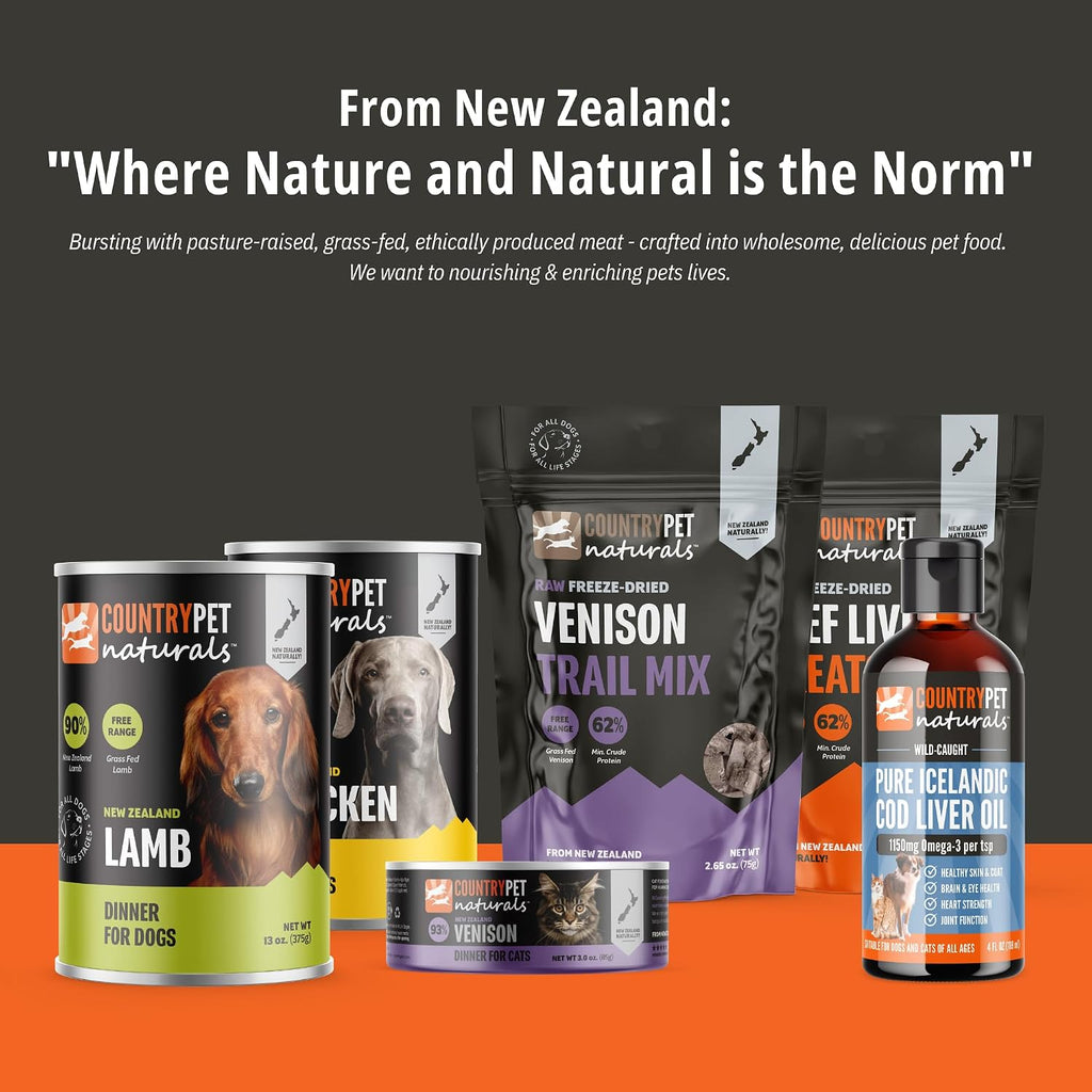 New Zealand Lamb & Veggie Frozen Fresh Dog Food, High-Protein 91% Grass-Fed Free-Range Meat, Gently Cooked, Grain-Free, Omega-3s, 8 Rolls (12 lb Case) - Image 9