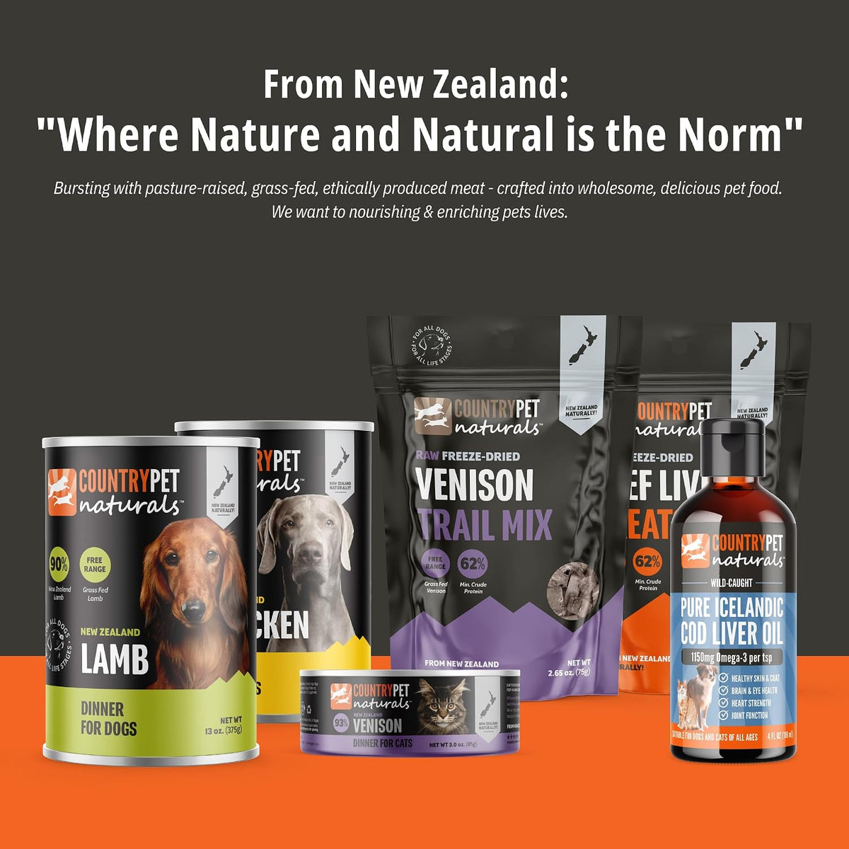 New Zealand Lamb & Veggie Frozen Fresh Dog Food, High-Protein 91% Grass-Fed Free-Range Meat, Gently Cooked, Grain-Free, Omega-3s, 8 Rolls (12 lb Case) - Image 9