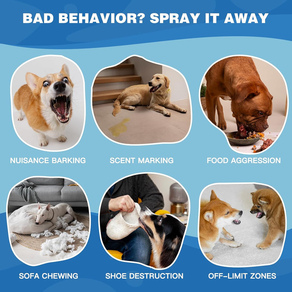Zeromx spray cans for pet behavior management