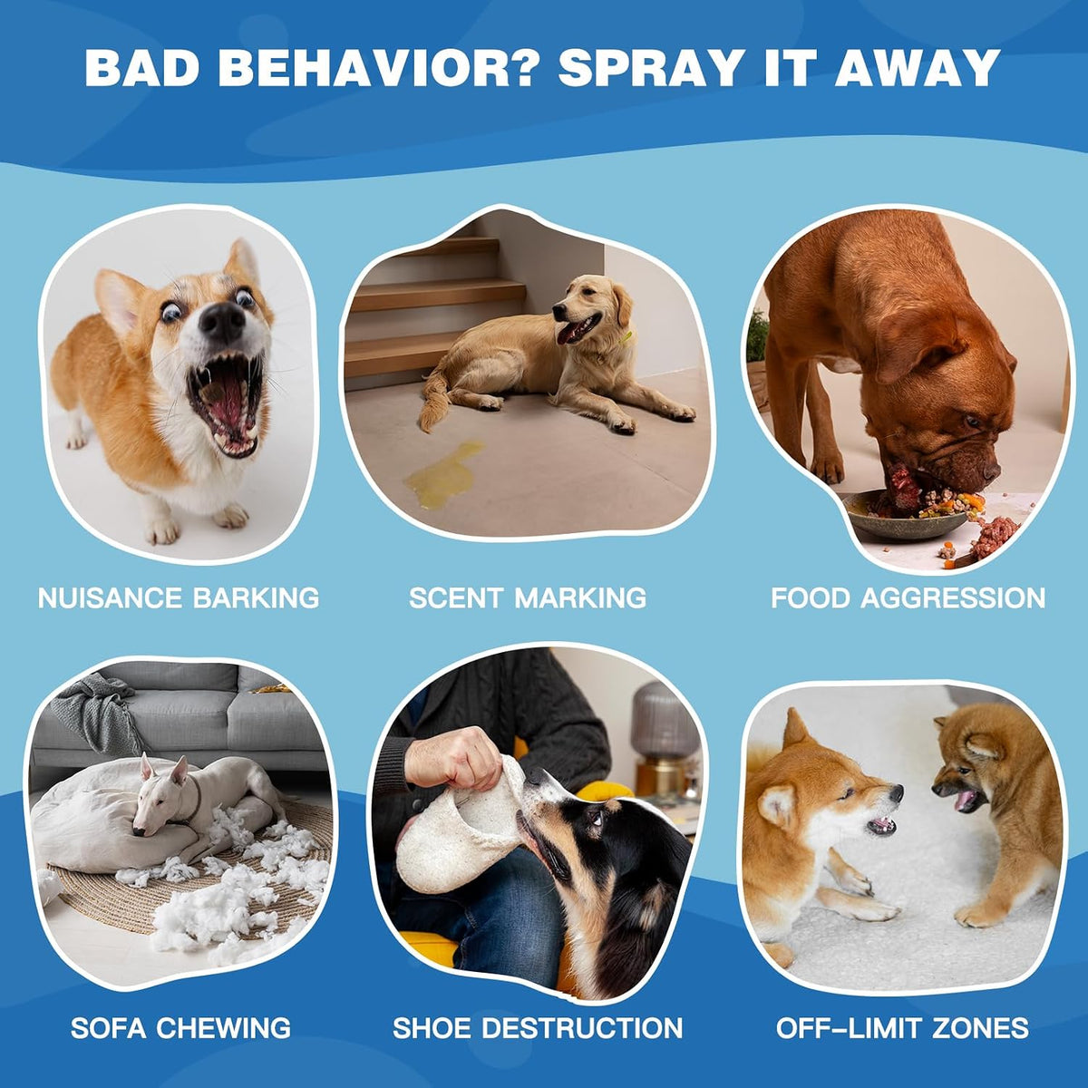Zeromx dog trainer spray for jumping and aggression
