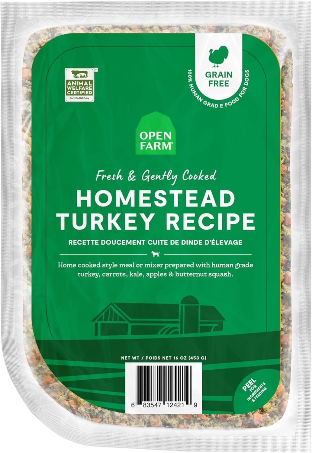 Open Farm, Puppy Recipe, Grain-Free Freshly Crafted Dog Food, 16oz Pouch (Pack of 16) - Image 9