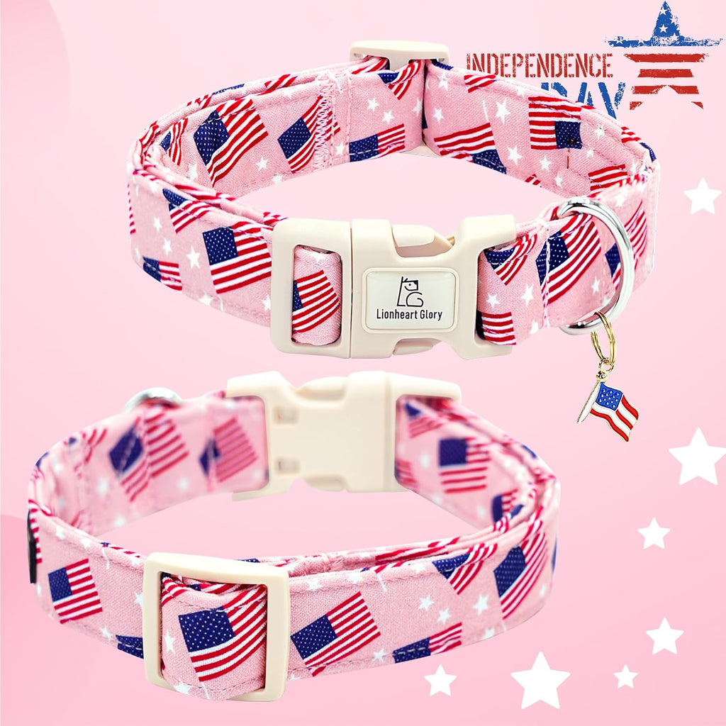 Adjustable buckle detail on Lionheart Glory collar