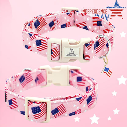 Adjustable buckle detail on Lionheart Glory collar